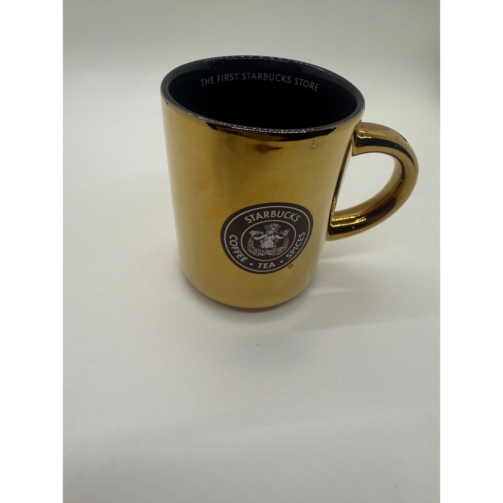 Starbucks Hi Shine Pike Place First Store Original Logo Ceramic Demi Mug 4oz